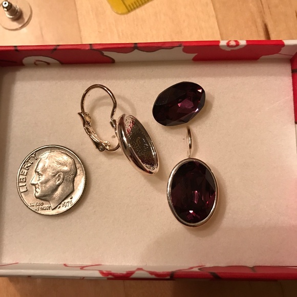 Handcrafted earrings with Swarovski crystal #181 - Picture 4 of 4